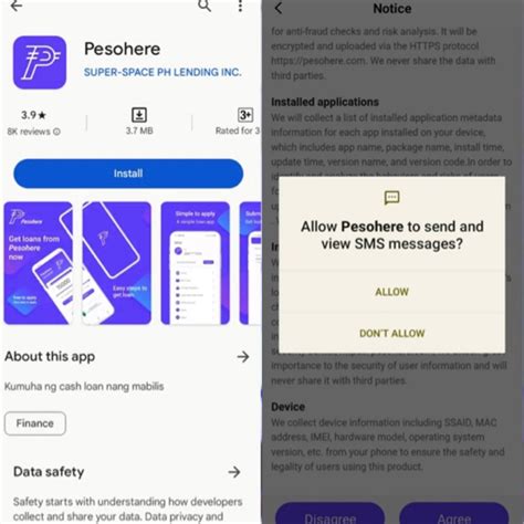 Pesohere Loan App Review: Loan Info and Terms .